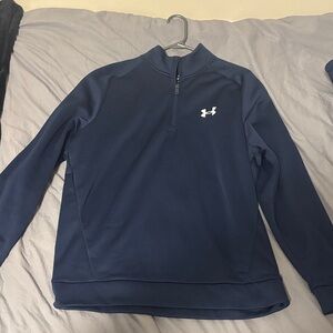 Under Armour Men's Blue Zip-Up Sweater
